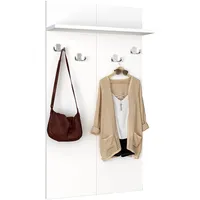 VCM Holz Hakenleiste Wandgarderobe Maße: H. 110 x B.