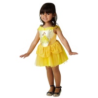 Rubie's 640177S Princess Offizielles Disney Prinzessin Belle Ballerina-Kostüm für Kinder, Cartoon, gelb, S