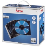 Hama CD-Leerhülle Slim Line 100 schwarz
