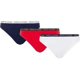Tommy Hilfiger Cotton Slip 3 Einheiten White / Black L