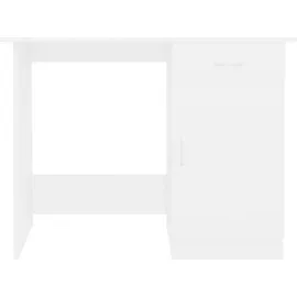 vidaXL Schreibtisch Weiß 100×50×76 cm Holzwerkstoff