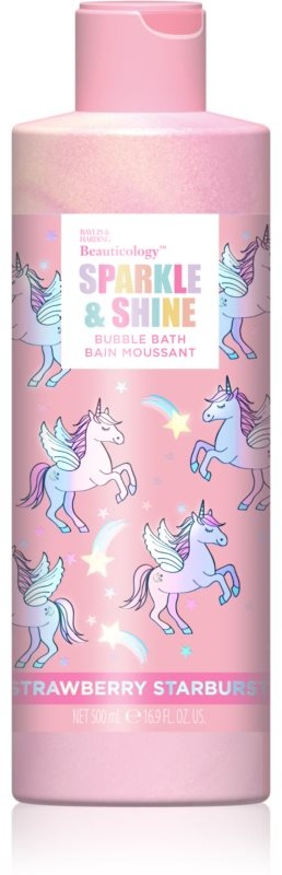 Baylis & Harding Beauticology Unicorn Badschaum Duft Strawberry Starburst 500 ml