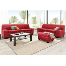DOMO collection 3-2 Garnitur rot