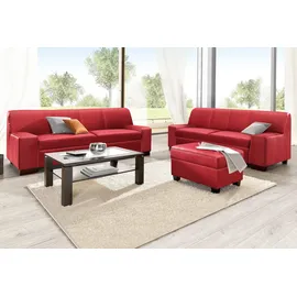 DOMO collection 3-2 Garnitur rot
