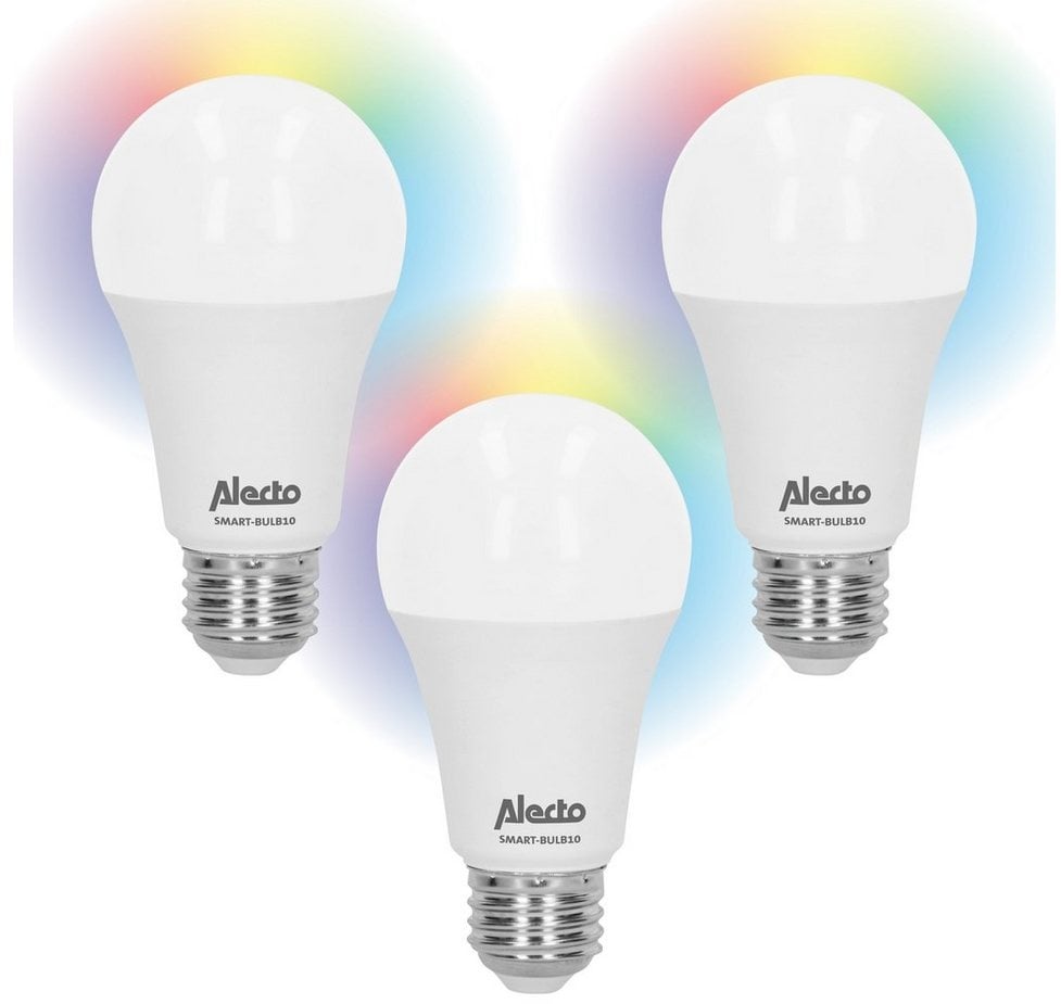 Preisvergleich Produktbild Alecto SMART-BULB10 TRIPLE Smarte Lampe