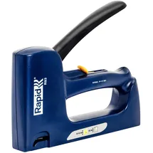 Rapid Tacker + Nagelpistole, R83 Handtacker R83E Kunststoff in Blisterverpackung gelb