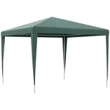 Vallsero Gartenpavillon,, Dunkelgrün, Metall, Freiform, 15x17x112 cm, Sonnen- & Sichtschutz, Pavillons & Pergolas, Pavillons