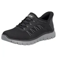 Rieker Slip-On Sneaker, Halbschuh, Freizeitschuh, Schlupfschuh mit Gummizug, Gr. 44, schwarz, , 75161205-44