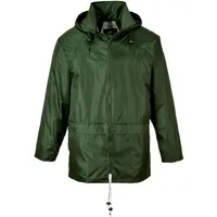 PORTWEST Klassische Regenjacke Grün 4XL