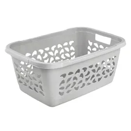 KEEEPER Wäschekorb Jost, grau, mit 2 Griffen, aus Kunststoff, 65x44x28 cm Nordic Grey