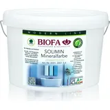 BIOFA SOLIMIN Mineralfarbe weiß 3051 Wandfarbe 1L (19,95 EUR/l)