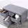 KESPER Truhenbank grau 76 x 38 x 38 cm