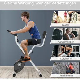 Homcom Fahrradtrainer mit Magnetwiderstand schwarz/weiß