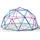 veska Klettergerüst DomeClimber 360 x 360 x 180 cm Blau/Pink