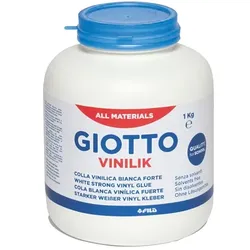 GIOTTO Weißer Vinyl-Kleber im Glas (1 kg)