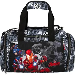 Sporttasche MCNEILL "Neu, Marvel, Avengers", Kinder, Gr. B/H/T: 37cm x 25cm x 20cm, bunt (avengers), Polyester, Taschen, für Schule, Sport und Freizeit