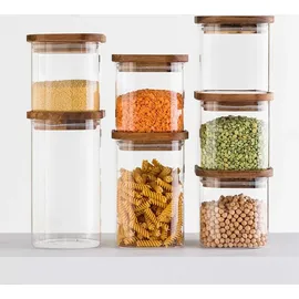 Five 5five - Einmachglas deckel akazie "hermet" 1,3l