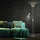 GLOBO Deckenfluter 2x LED 16 W altmessing