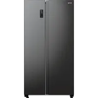 Gorenje Kühl-/Gefrierkombination Side by Side Schwarz Gorenje NRR 9185DABXL