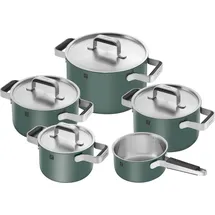 Zwilling Pure Topf-Set 5-tlg. 3 x Kochtopf (16 cm + 20 cm + 24 cm) + Bratentopf 20 cm + Stieltopf 16 cm