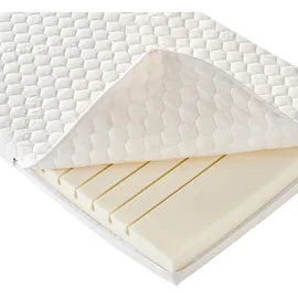 Hoppekids Hochbett Princess 70 x 160 cm Kiefer massiv weiß rosa