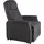 Duo Collection Aufstehsessel Mikrofaser 75 x 87 x 108 cm grau