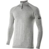 SIXS TS13 Merino Funktionsshirt Grau S M