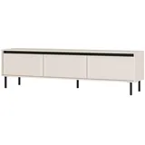 masseno OSTIA Lowboard 178,6x50x40 cm Beige MDF