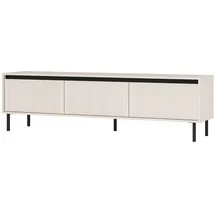 masseno OSTIA Lowboard 178,6x50x40 cm Beige MDF