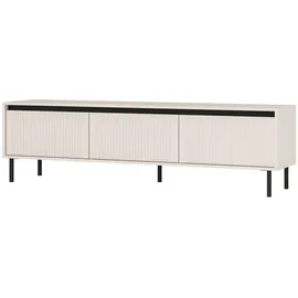 masseno OSTIA Lowboard 178,6x50x40 cm Beige MDF