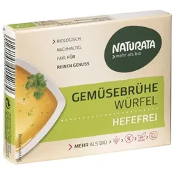 Naturata Gemüse-Brühwürfel hefefrei, ohne Palmöl bio