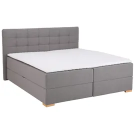Home Affaire Boxbett HOME AFFAIRE "Olivet mit Bettkasten", grau, B:194cm L:210cm, Komplettbetten, in 4 Farben, 4 Breiten, 2 Matratzenarten, auch in Überlänge 220 cm