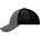 6-Panel-Elastic-Fit Kappe dark-grey-melange/black L/XL