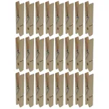 jean products Wäscheklammern Holz, Natur