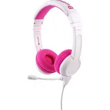 OnanOff BuddyPhones® Kinder On Ear Headset kabelgebunden Pink Lautstärkebegrenzung, Faltbar,