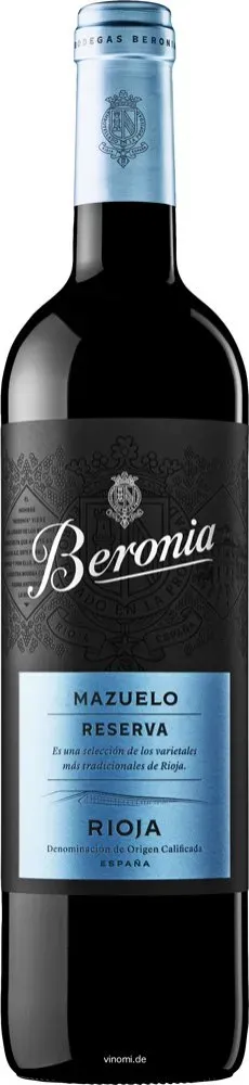 Preisvergleich Produktbild Beronia Mazuelo Reserva Rioja 2018