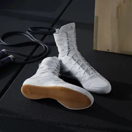 adidas Box Hog 4 Herren Cloud White/Silver Metallic/Core Black 37,5