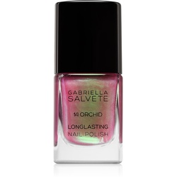 Gabriella Salvete Longlasting Enamel Nagellack mit holografischen Effekten Farbton 14 Orchid 11 ml