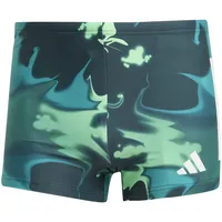 adidas Graphic Swim Boxers, aurora ivy/white 38