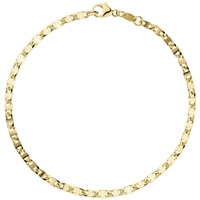 Schmuck Krone Goldarmband 2,9mm Armband aus 585 Gelbgold, 19cm, Gold 585 goldfarben