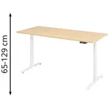 baselite Schreibtisch BaseLite Ahorn / Weiß