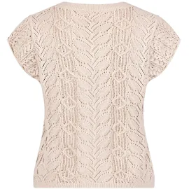 Cartoon Kurzarmshirt Beige 42