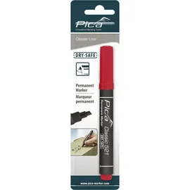 PICA-MARKER Pica Permanentmarker 2-6mm, Keil spitze, rot / SB