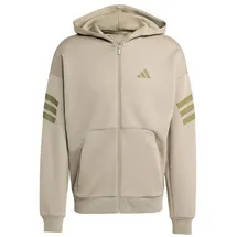 adidas Herren Kapuzensweat Future Icons 3-Streifen, SILPEB, S