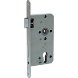 ABUS Einsteckschloss ES PZ2 Farbe: Hammerschlag Gold|Variante: DIN-links|Stulp: 20 mm,