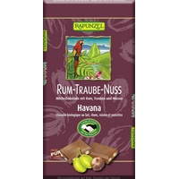 Rapunzel Rum-Trauben-Nuss-Vollmilch Schokolade HIH bio