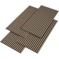 [neu.holz] Akustik Wandpaneel Vang Walnuss, hell 5,76m2