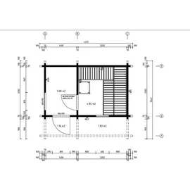 FinnTherm Feldkirch-70 inkl. Dachkranz