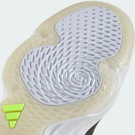 adidas Courtstabil M Hallenschuhe Herren in ftwwht-aurmet-aurplu, Größe 43 1/3 / weiß
