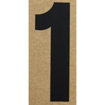 ACO Conacord Klebebuchstabe 65 x 100 mm Hausnummer